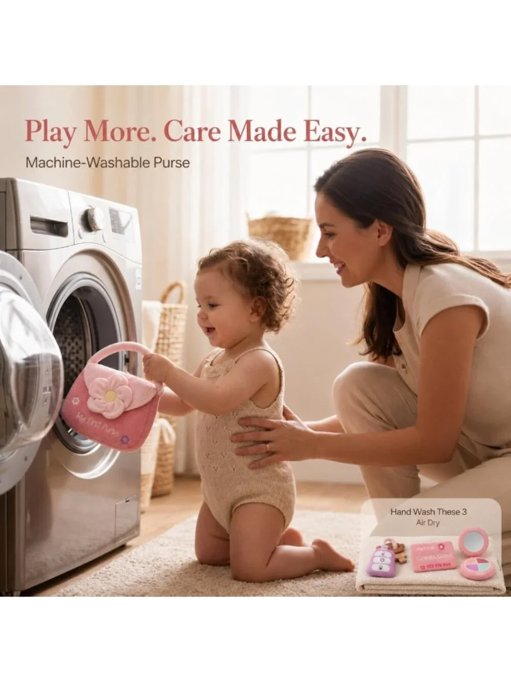 10-Piece Baby Purse Sensory Toy Set for Toddlers & Girls - Fun Developmental